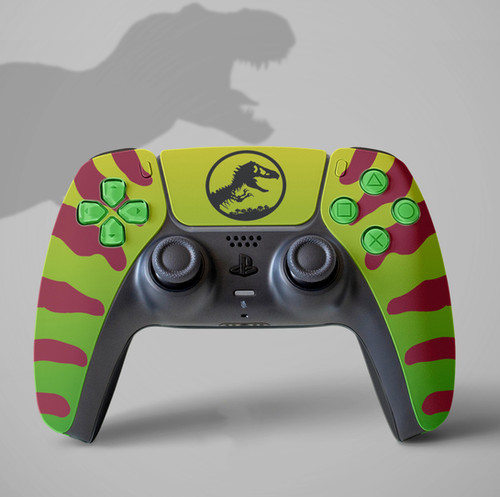 Jurassic PS5 DualSense custom controller extremeconsoles