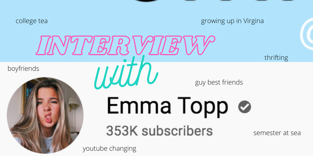 EMMA TOPP INTERVIEW!!!!!