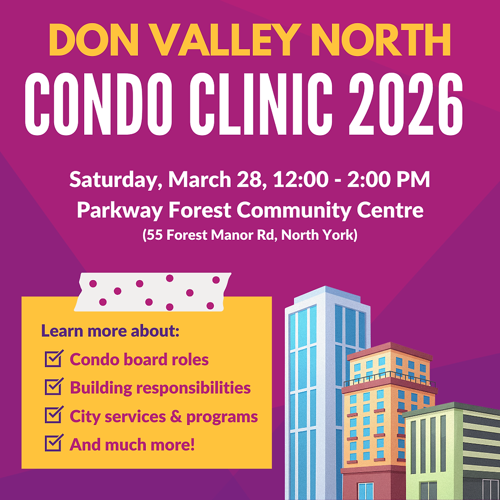 Condo Clinic 2026