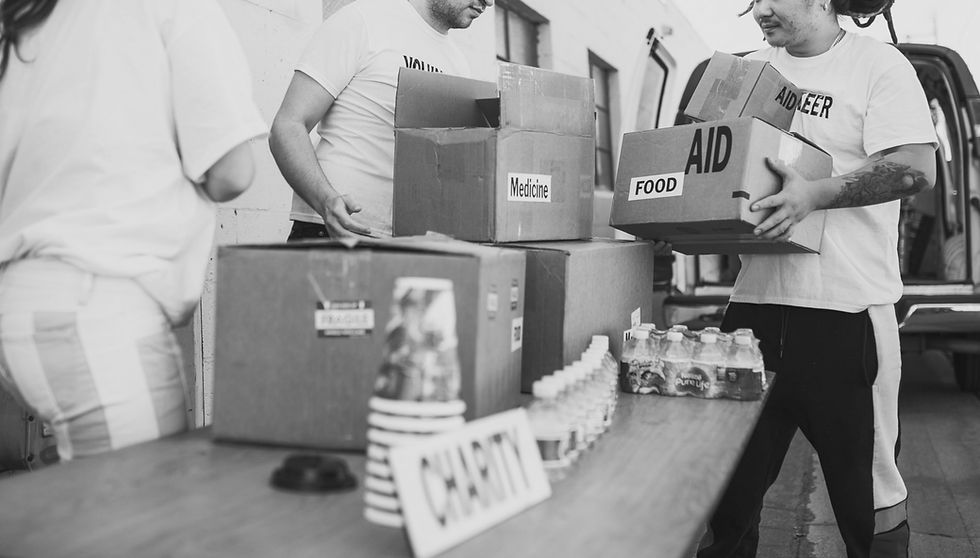Charity Work Volunteers