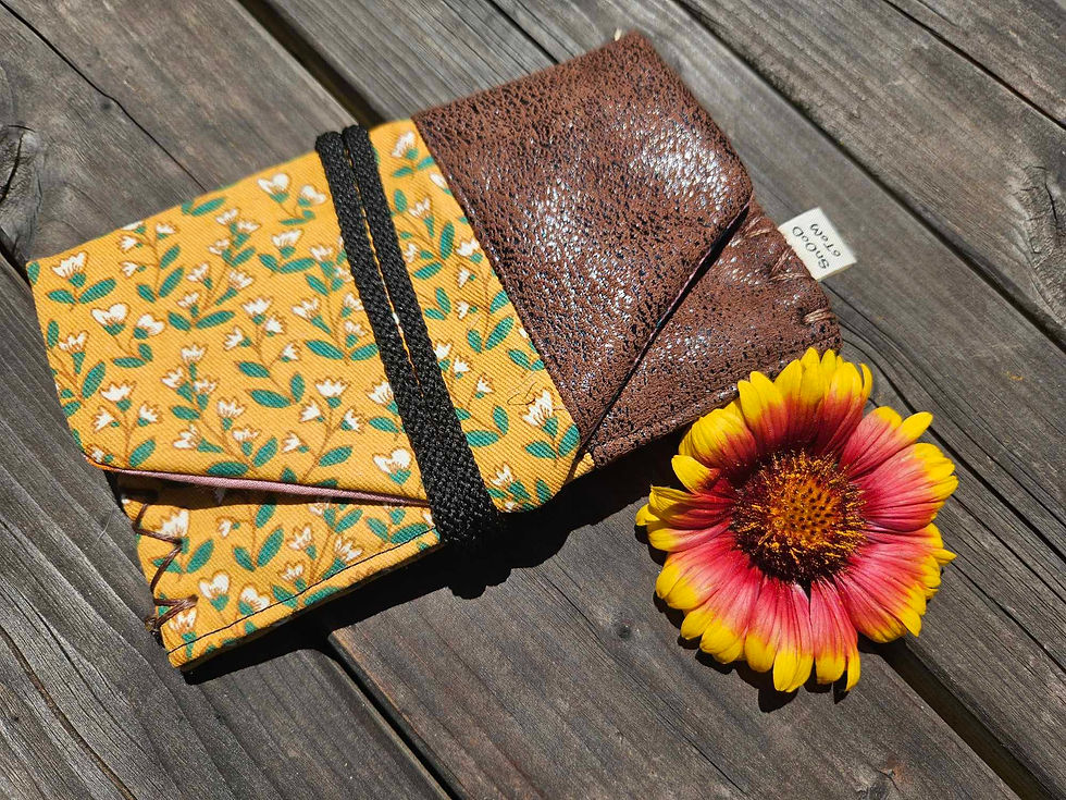 blague à tabac simili fleurie