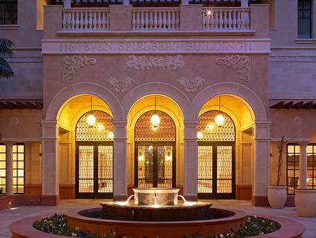 The Steven Spielberg Building at USC School of Cinematic Arts