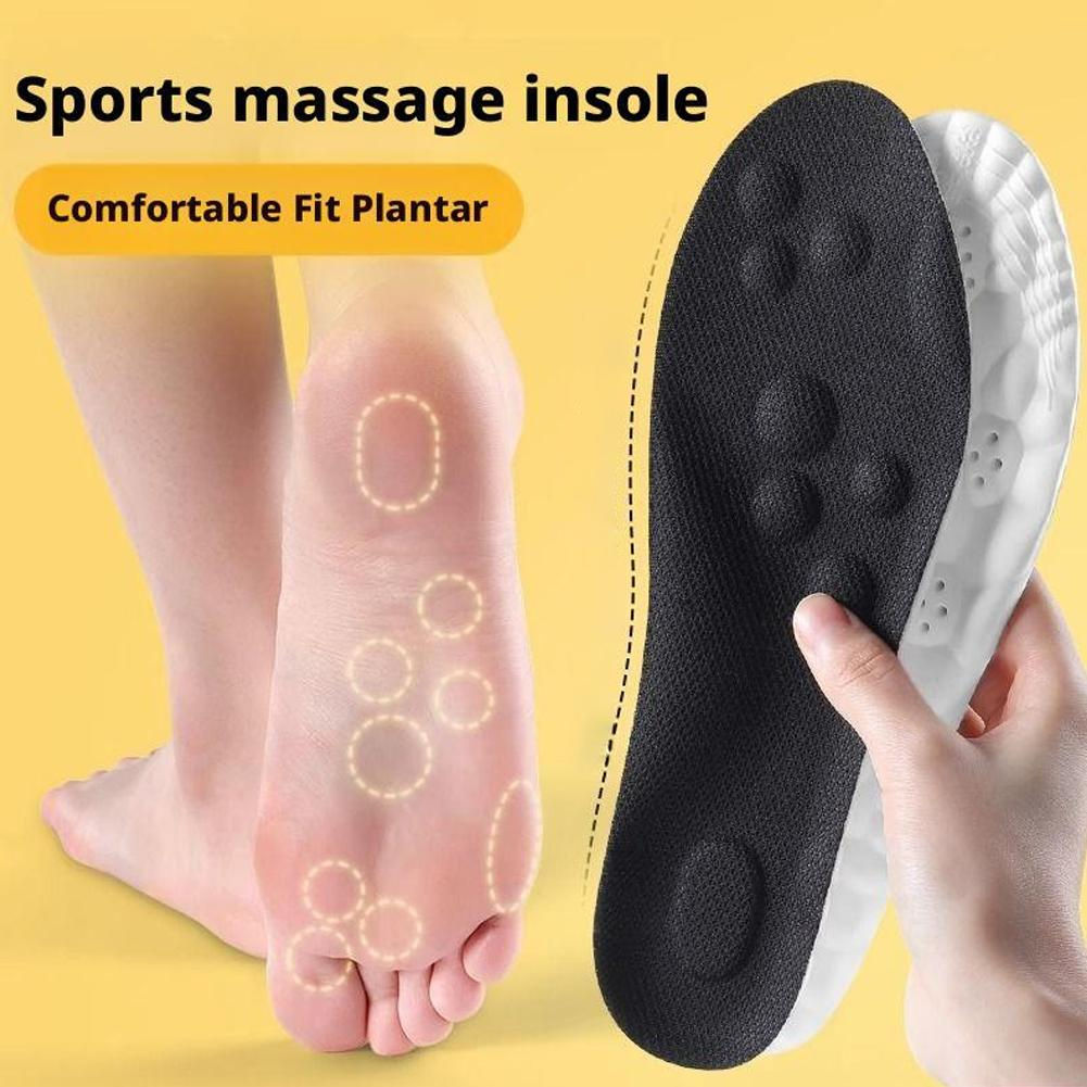 Sports Insoles Are Soft Antibacterial Odor Proof Sweat Absorbing Breathable High