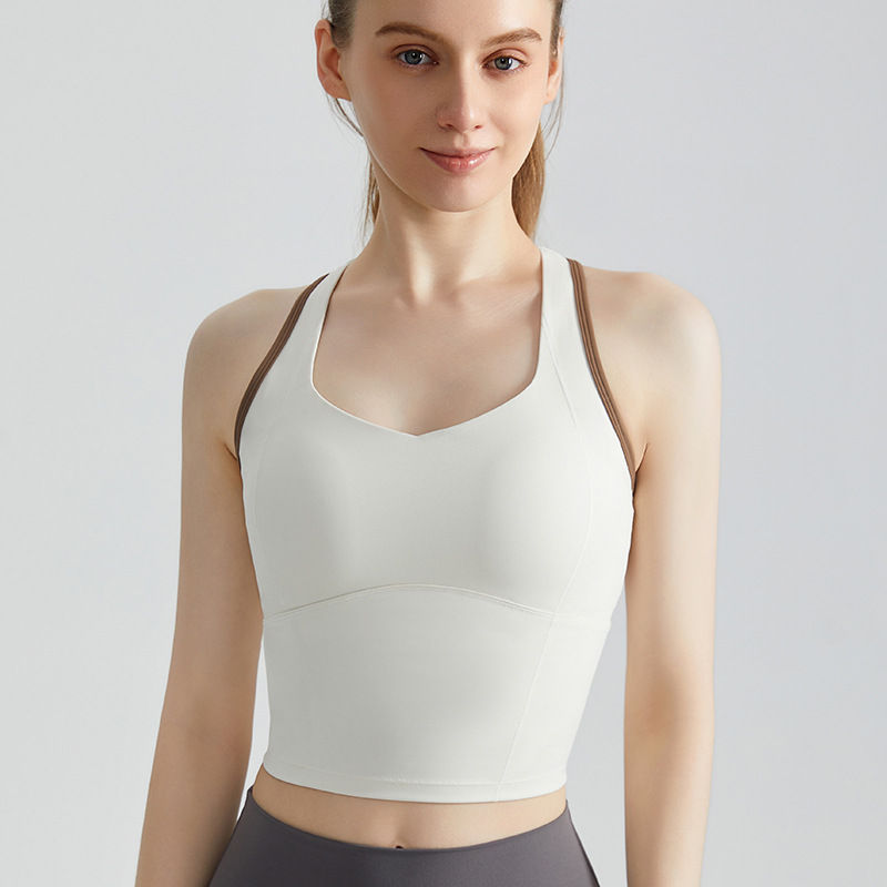 Thumbnail: Sports Bra for Women, Shock-absorbing High-strength Breast Pad Integrated Extern