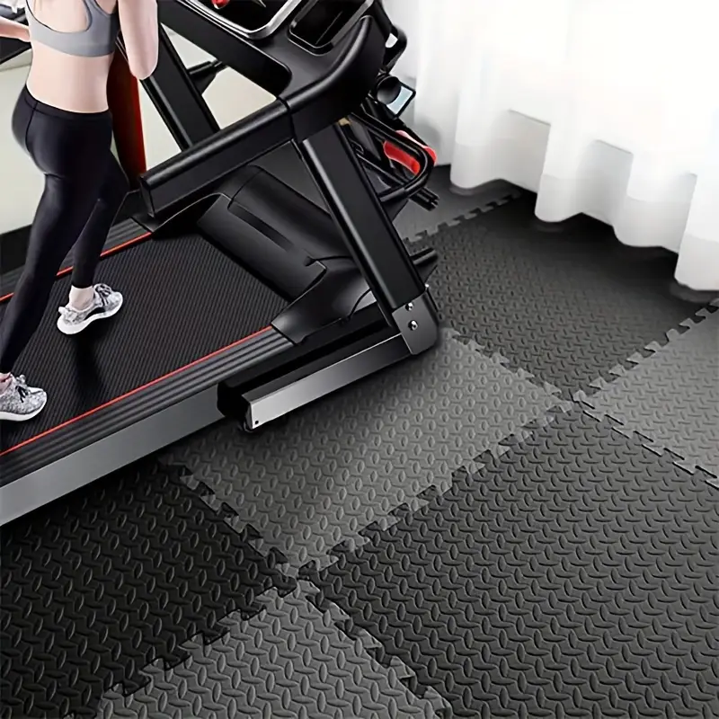 الصورة المصغرة: 8/16 Pcs Foam Fitness Non Slip Yoga Mat Fitness Floor Tile Protection Pad Fitnes