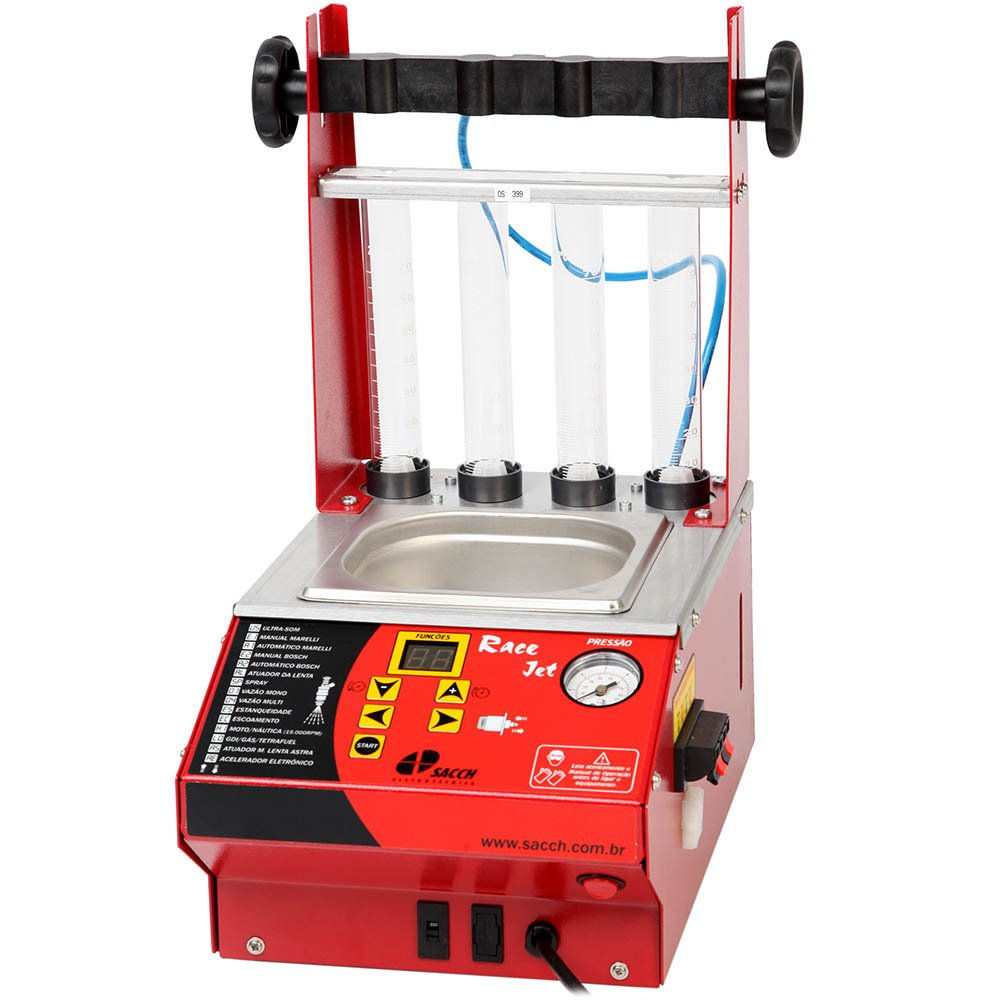 Máquina Limpeza e Teste de Injetores + Teste Corpo Borboleta + Software Bivolt -