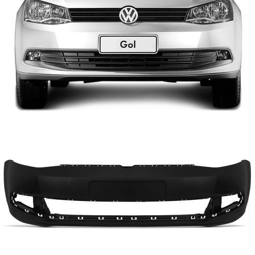 Miniatura: Para-choque Dianteiro Gol G6 2012 A 2016 Voyage 2013 A 2016 Com Furo Para Milha