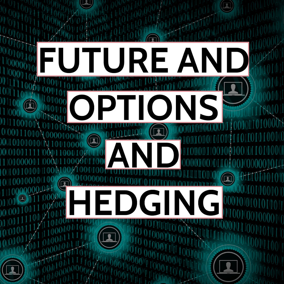 All About Future and Options and Hedging