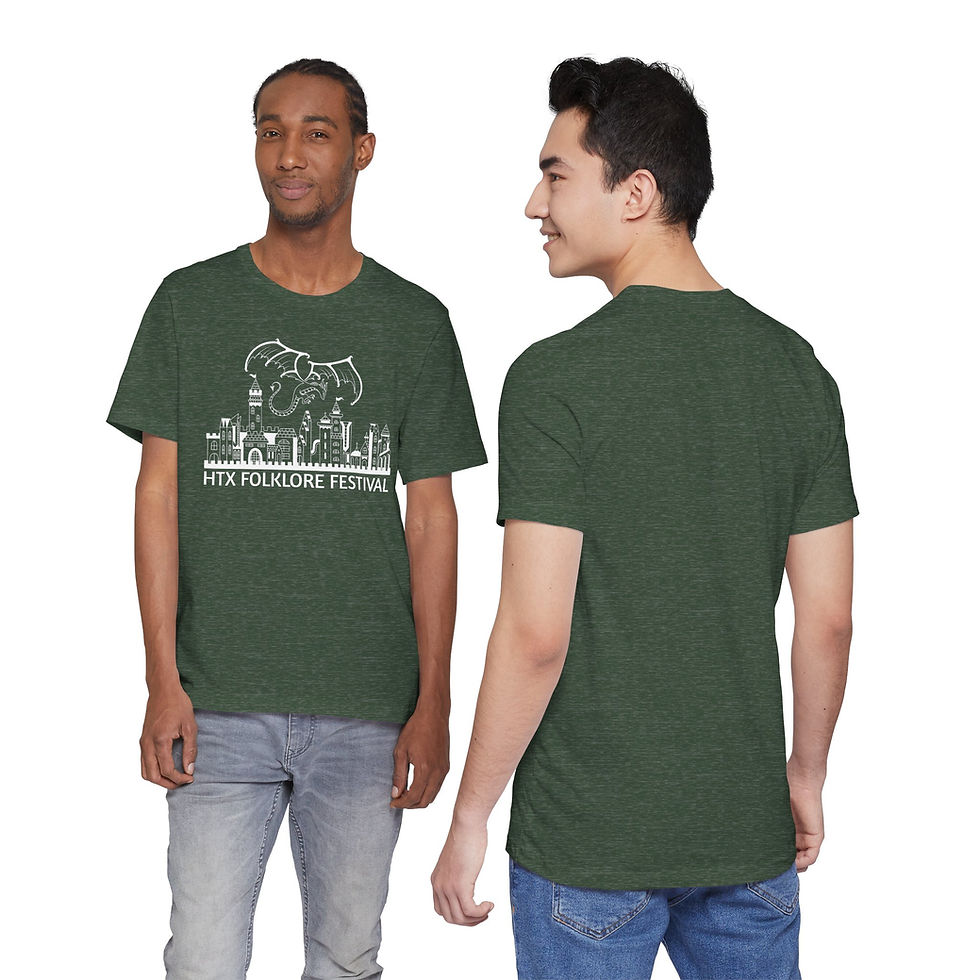 Thumbnail: 2026 Folklore Festival - Unisex Jersey  Tee