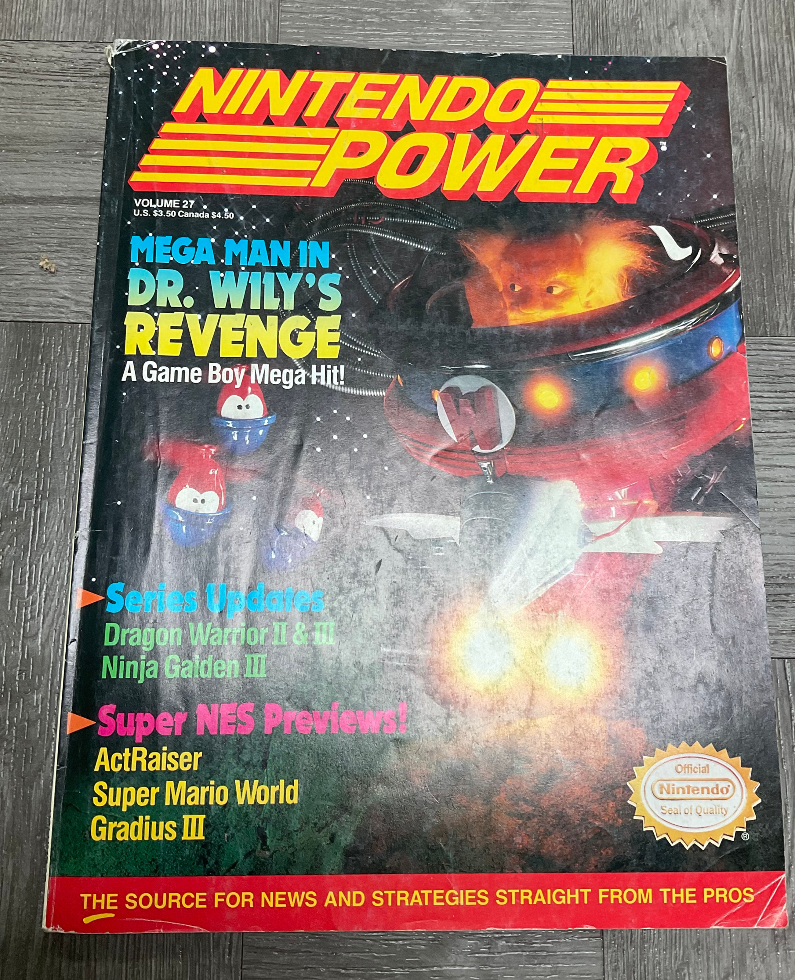 Nintendo Power Vol 27