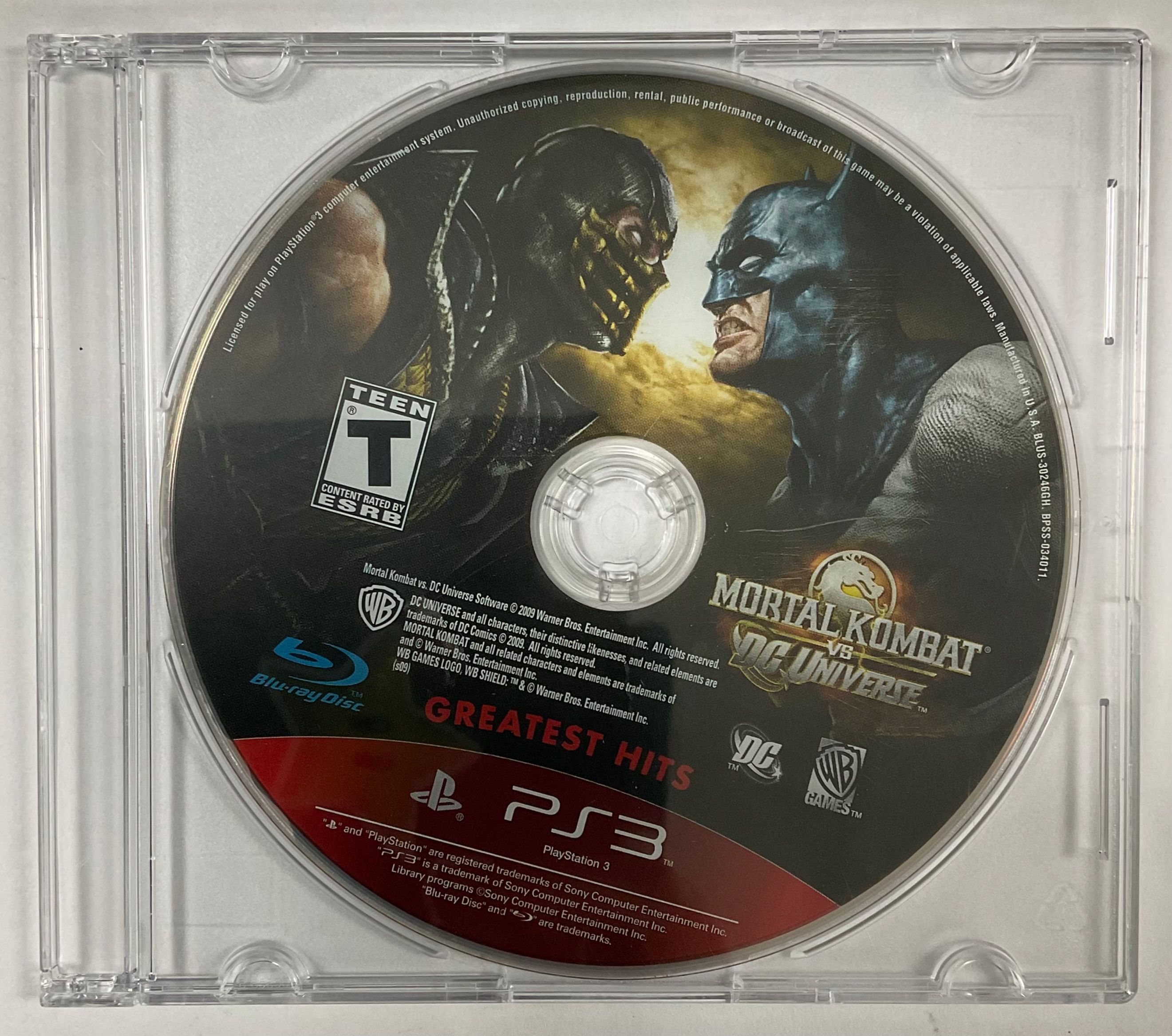 Mortal Kombat vs DC Universe (Loose)