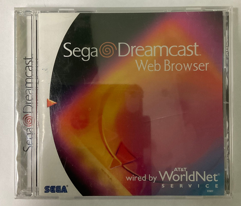 Sega Dreamcast Web Browser