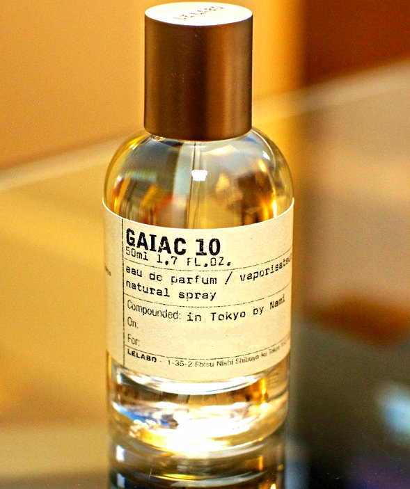 Gaiac 10 By Le Labo 5ml Travel Spray G10 Olibanum Cedar Myscentsei Don't expect this woody musk to leave a perfuming trail from where you are to hokkaido (unless you are already in hokkaido), but it will stick on you and with you, despite your mood, for days and days. myscentsei