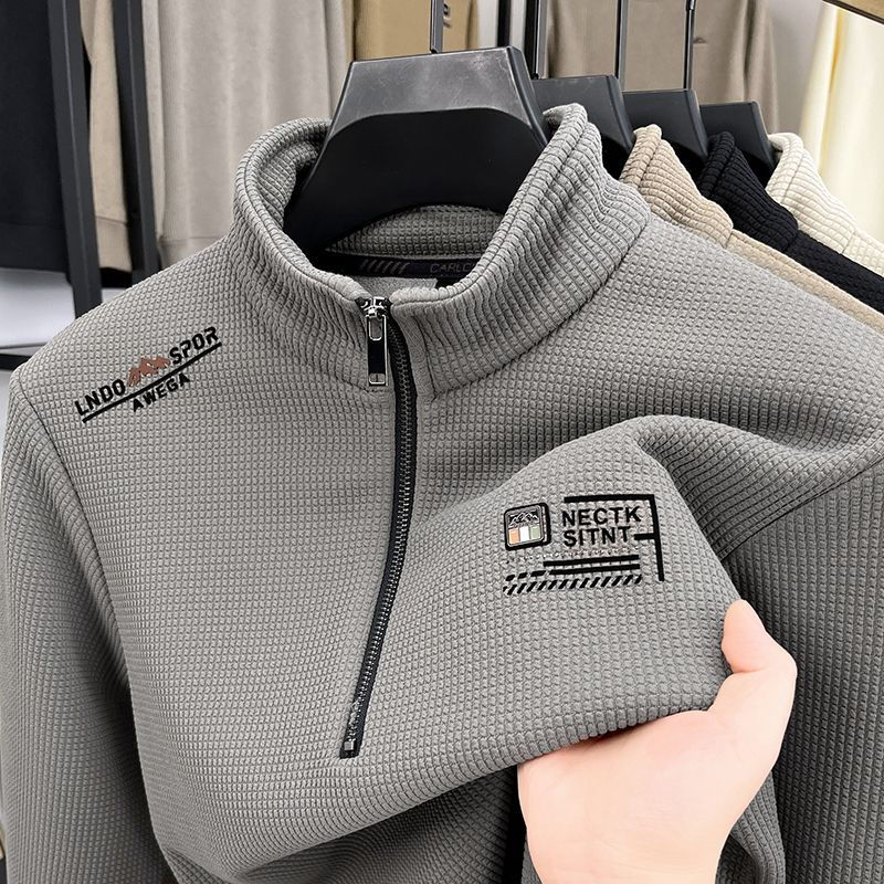 Miniatura: Men's Casual Fce Lined Hoodie Heavyweight High End  Color Winter Warm f Zipper S