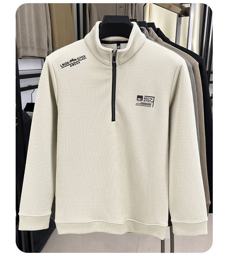Miniatura: Men's Casual Fce Lined Hoodie Heavyweight High End  Color Winter Warm f Zipper S