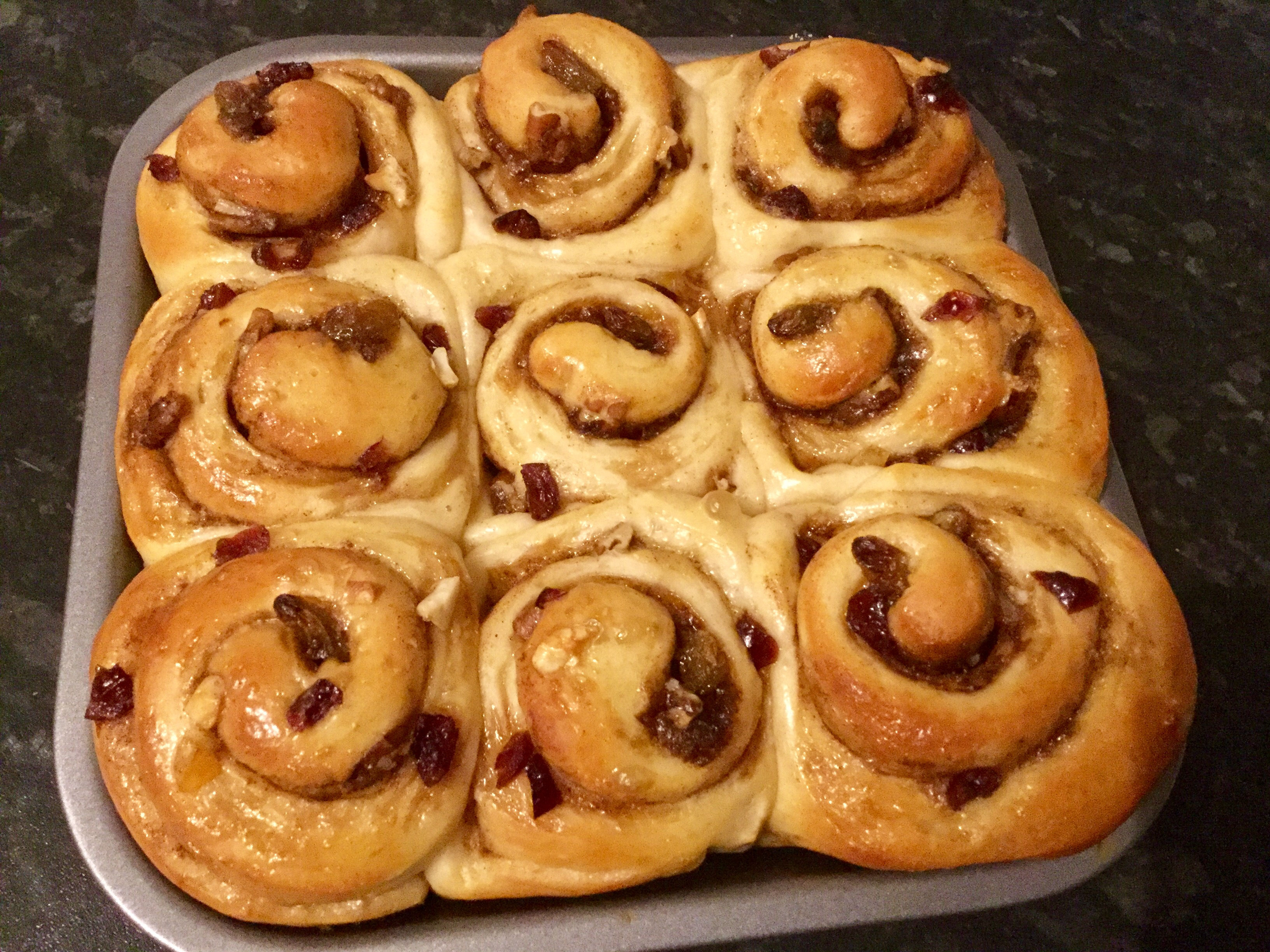 Fruity Cinnamon Square