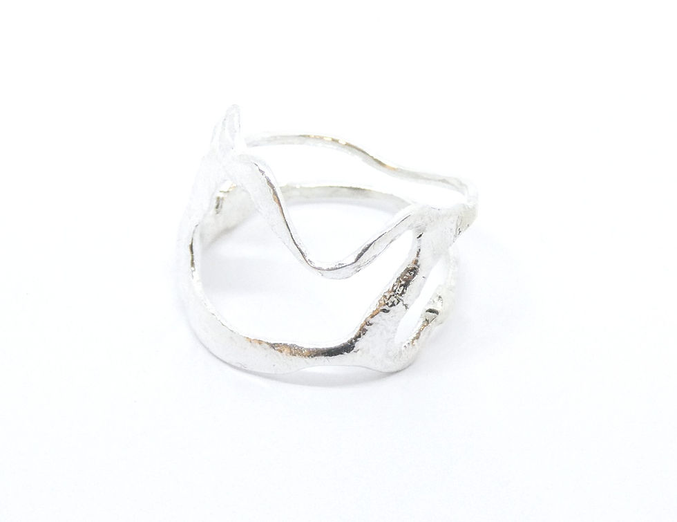 Thumbnail: Statement textured ring
