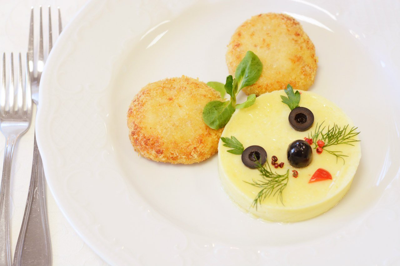 Arranged Food and Objects