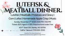 Lutefisk & Meatball Dinner