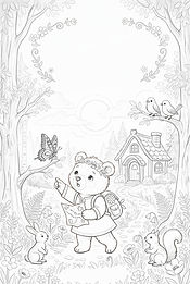 sister bear with butterfly coloring page.jpg