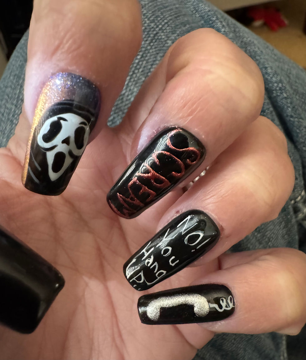Thumbnail: Scream Inspired Nails