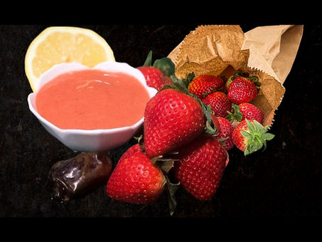 Strawberry Date Sauce