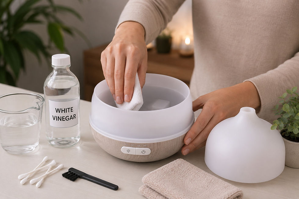 How to Clean an Essential Oil Diffuser