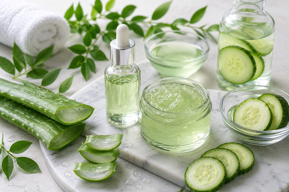 Aloe Vera vs Cucumber Extract