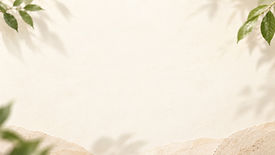 Botanical Cream Paper Background