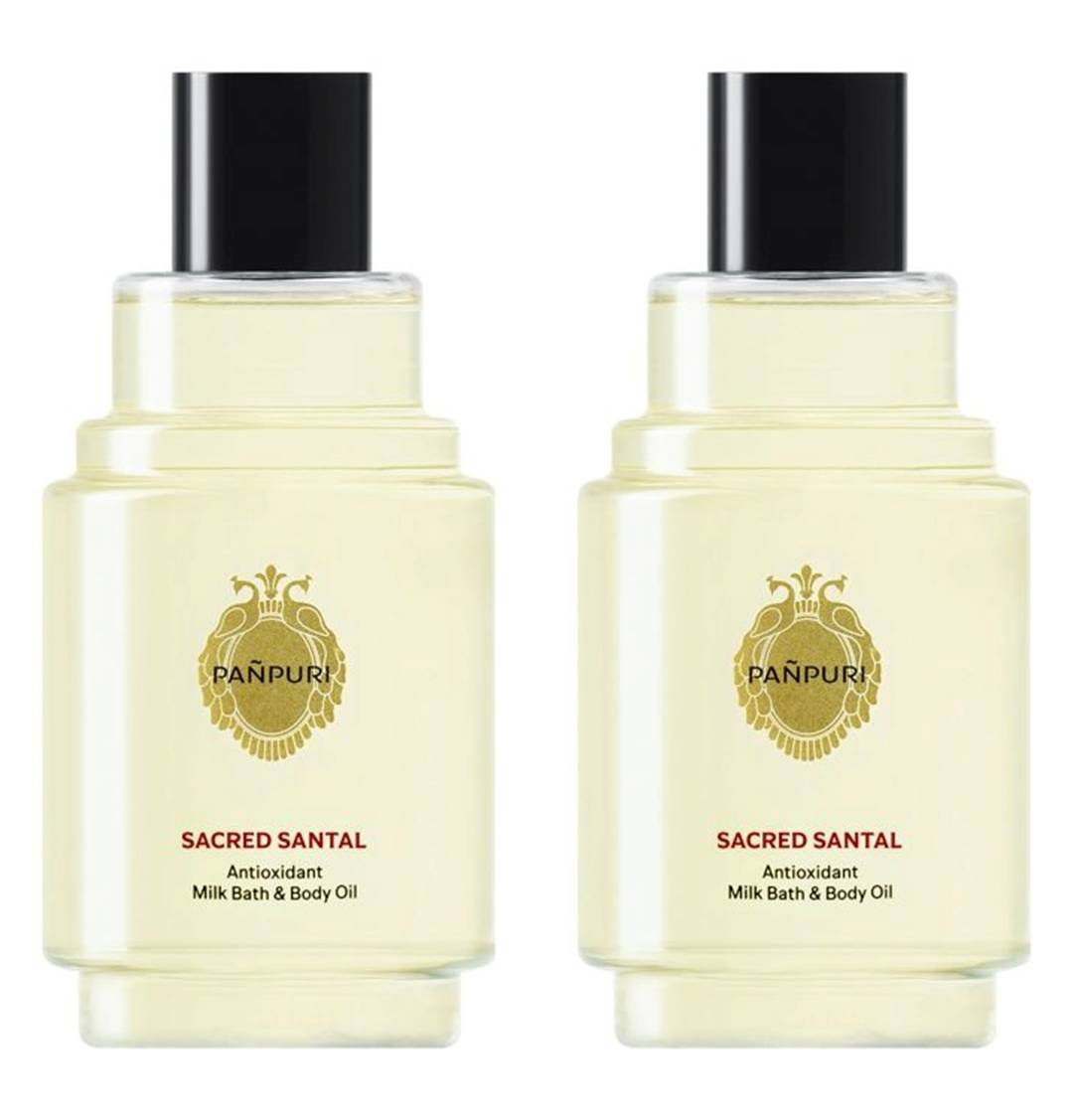 PANPURI Sacred Santal Antioxidant Milk Bath & Body Oil 250 ml