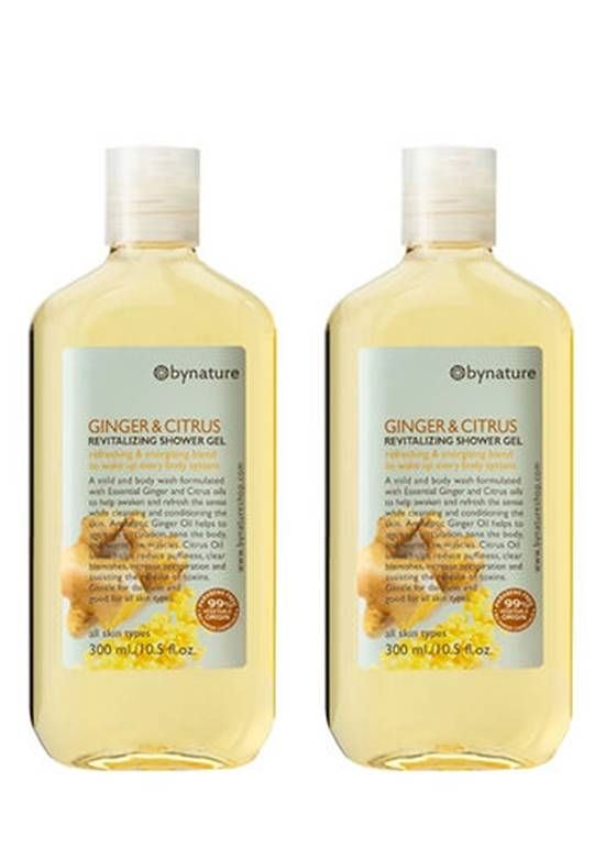 BYNATURE Ginger & Citrus Revitalizing Shower Gel 300 ml