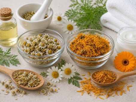 Chamomile and Calendula
