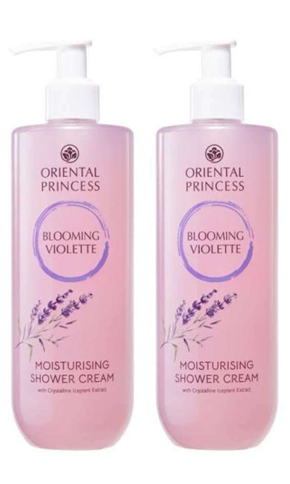 ORIENTAL PRINCESS Blooming Violette Moisturising Shower Cream 390 ml