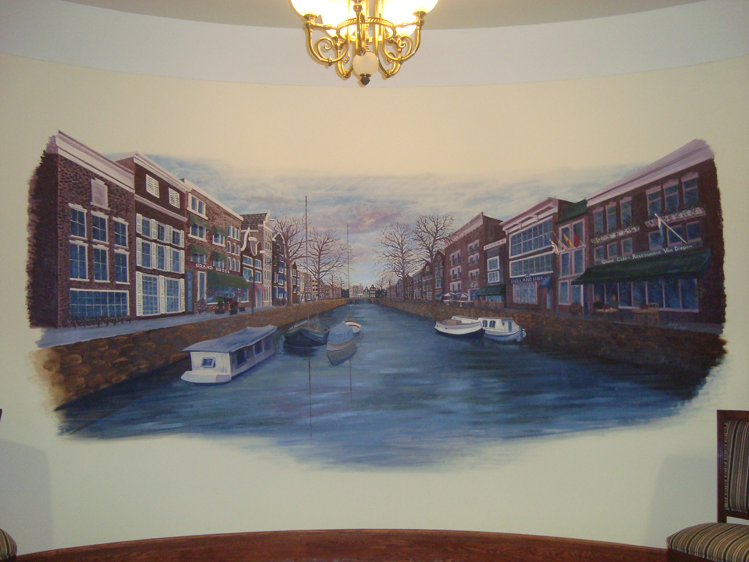 Mural of Amsterdam