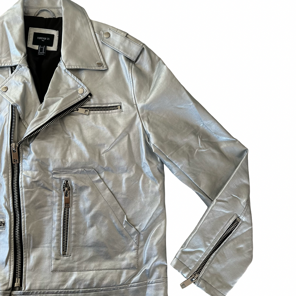 Miniatura: Chaqueta Silver Statement Biker