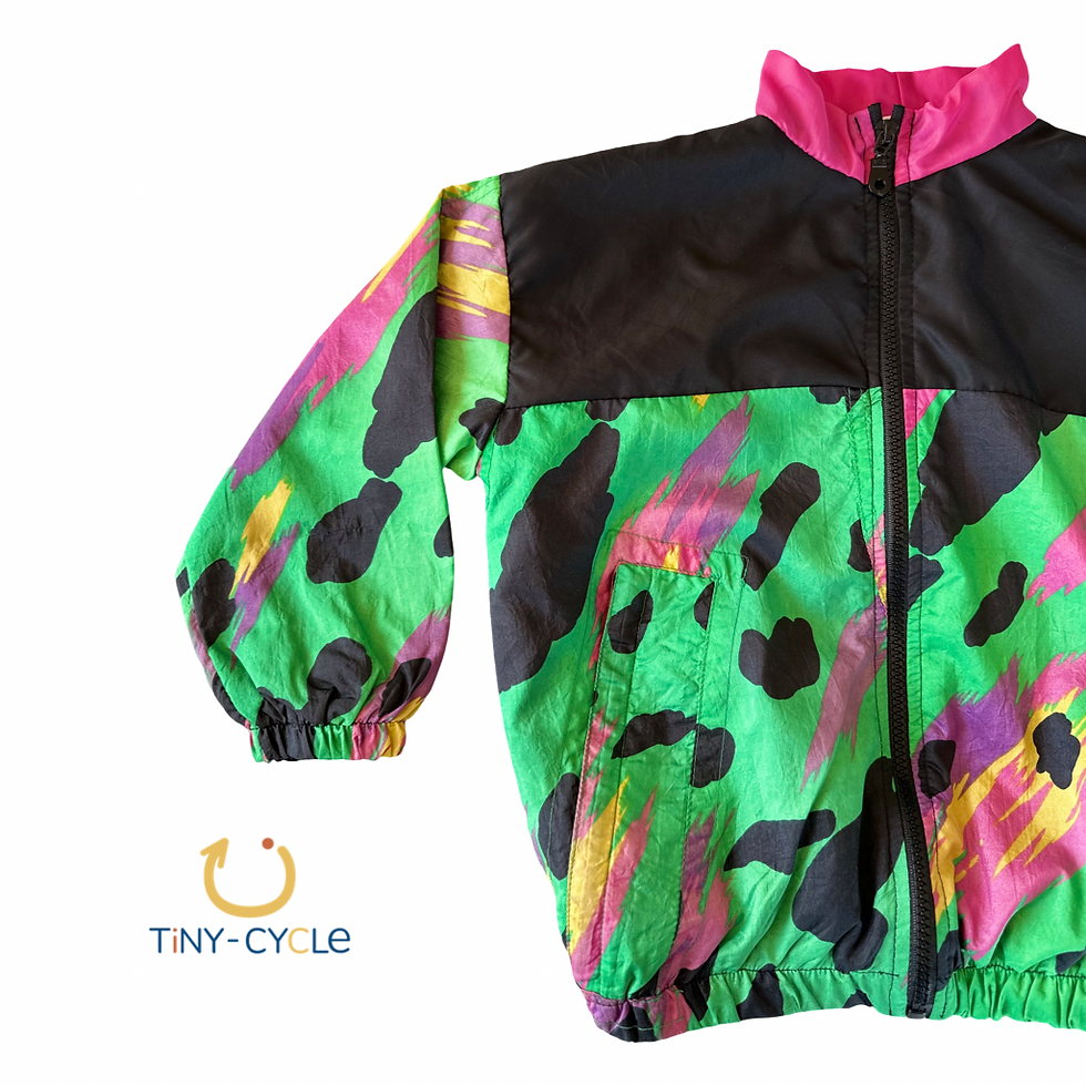 Miniatura: Cortaviento Retro Neon Leopard