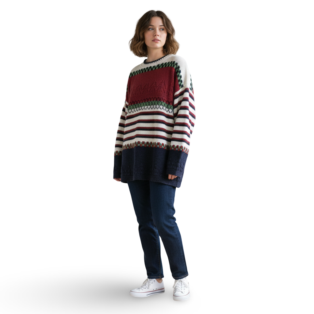 Sweater VNTG Invierno Retro