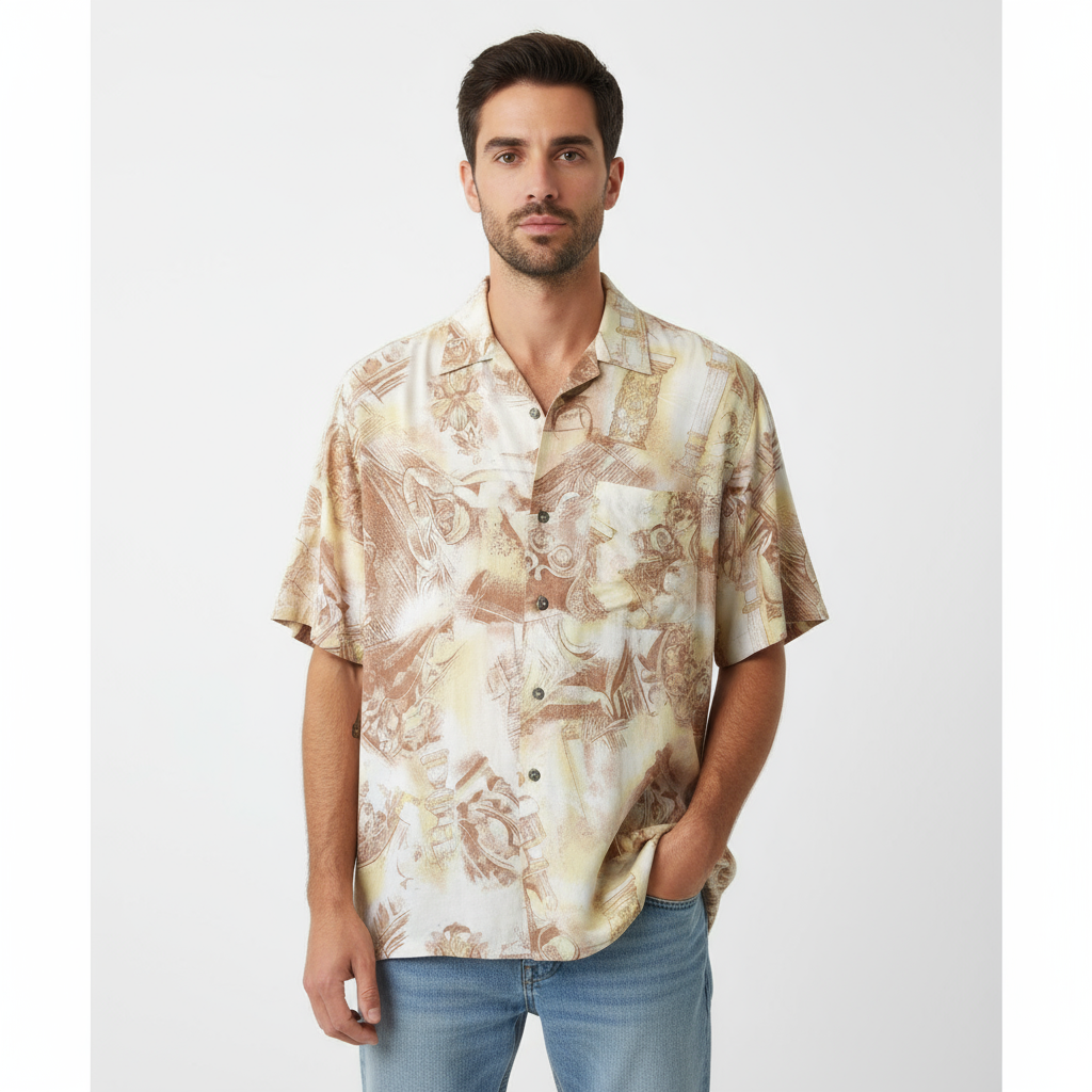 Guayabera VNTG "Roma"