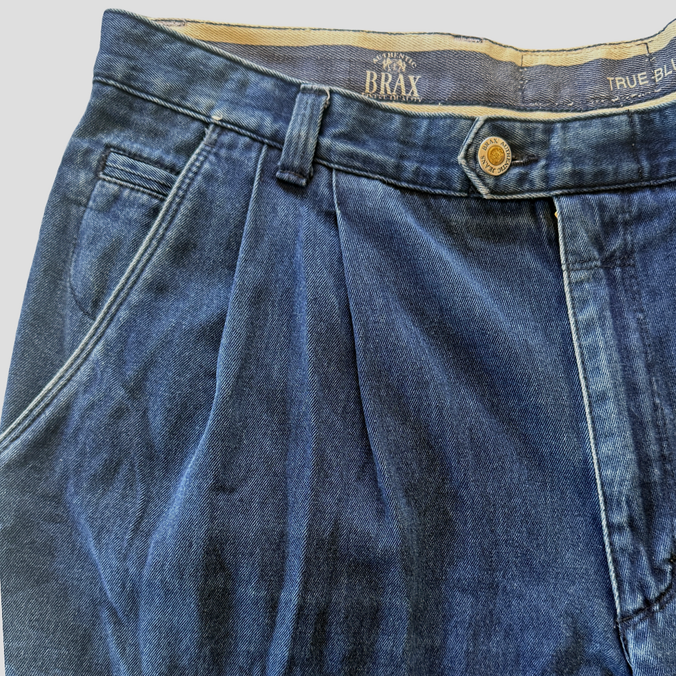 Miniatura: Pantalón Denim VNTG Pleated Fit