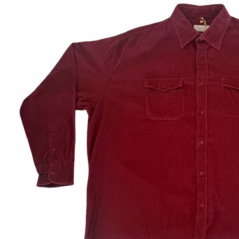 Miniatura: Camisa VNTG Cotelé Burdeo