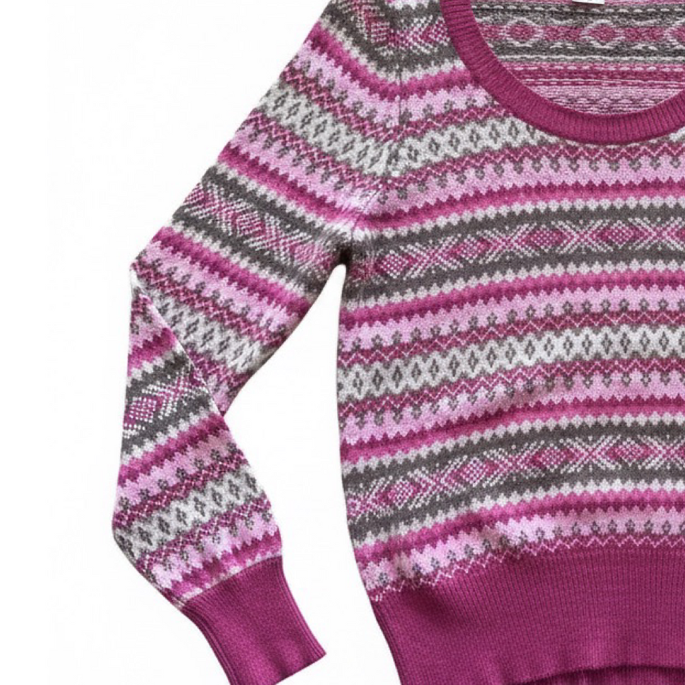 Miniatura: Sweater VNTG Alpino Rosa