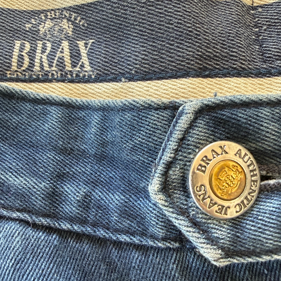 Miniatura: Pantalón Denim VNTG Pleated Fit