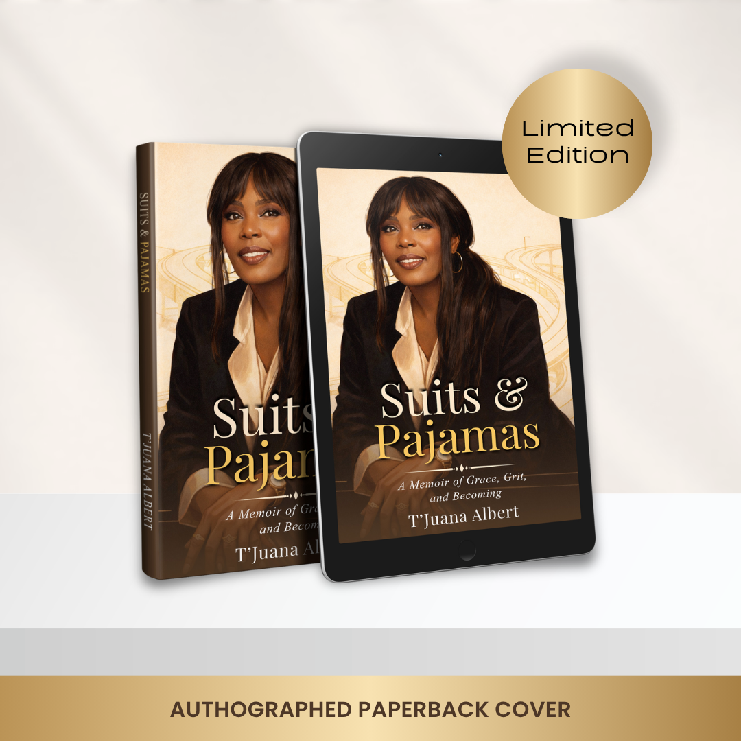 Autographed Paperback: SUITS & PAJAMAS: A Memoir of Grace, Grit, and Becoming