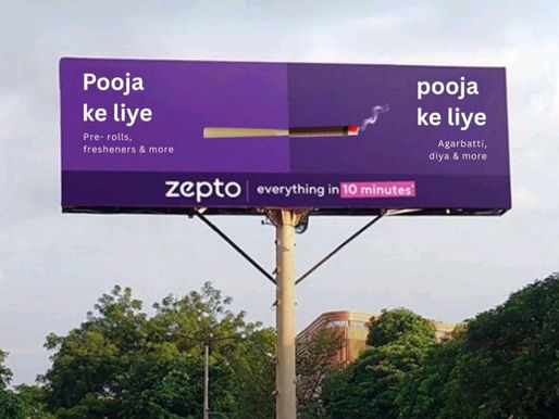The Market Strategy Behind Zepto’s Witty OOH Ads