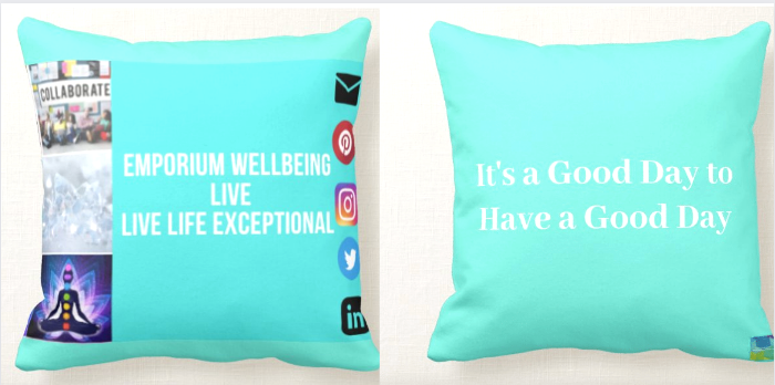 Emporium Wellbeing Live Official Cushion