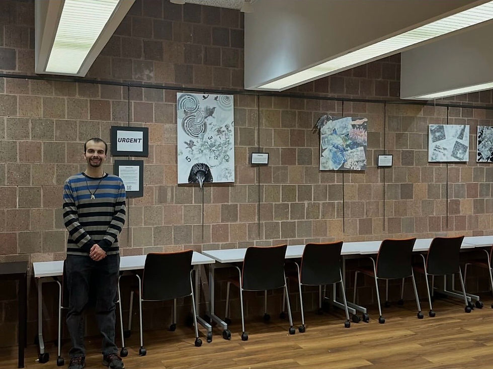 Reflecting on "Urgent" Solo Exhibition at the Manville Public Library