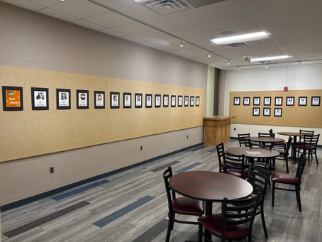 "Art Meets Alphabet" Solo Exhibition Debuts at the Hunterdon County Library