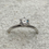 Thumbnail: Prachtige zilveren ring bezet met lab grown diamant 0,60ct