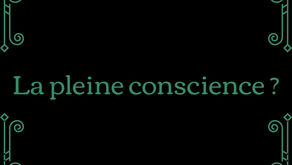 La pleine conscience (Mindfulness) ?