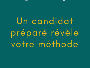 CANDIDATS TROP PRÉPARÉS : LE FAUX PROBLÈME DU RECRUTEMENT